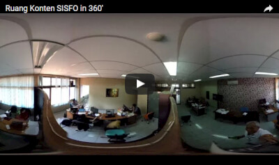 Ruang Konten SISFO TEl-U in 360′